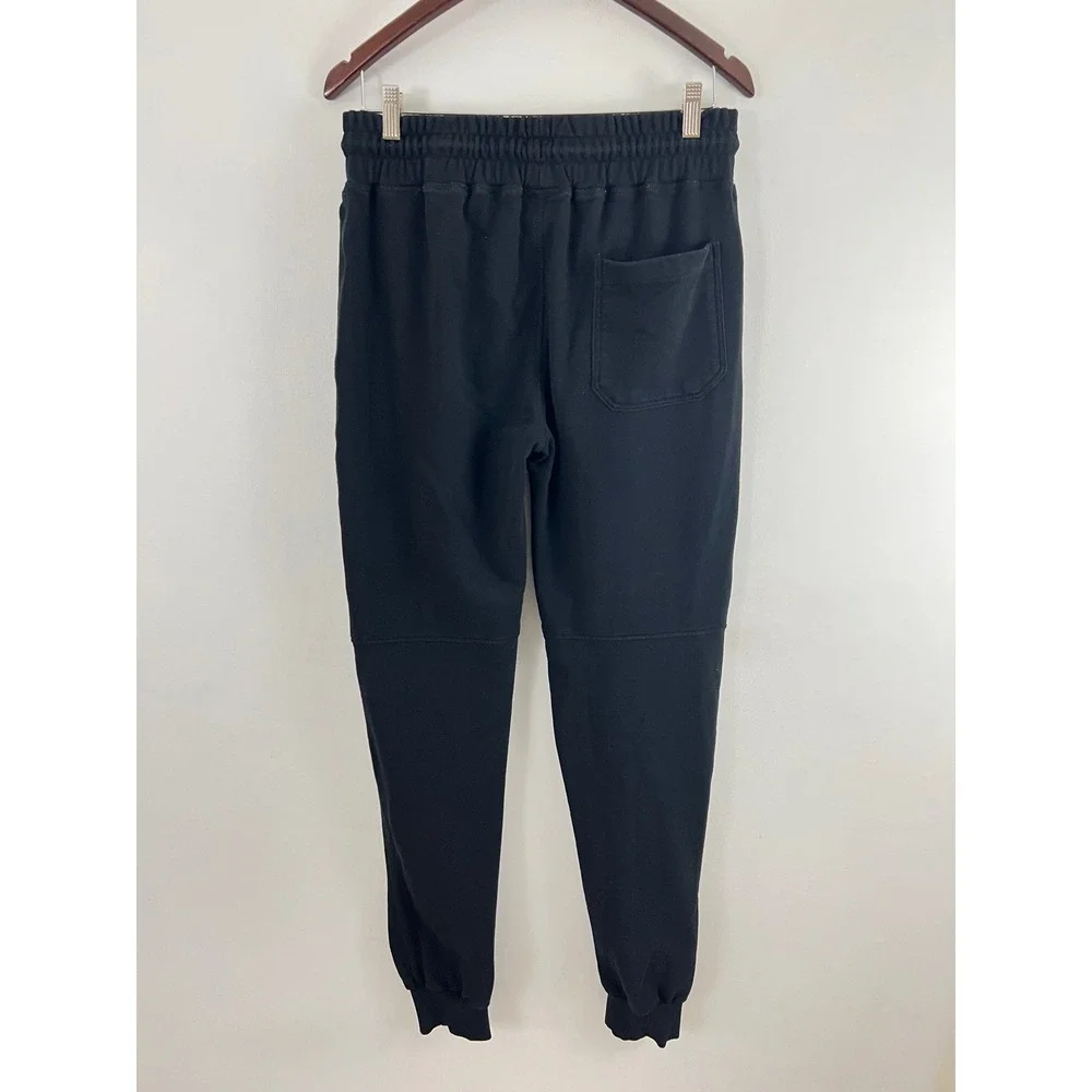 American Tall Joggers Sweatpants Mens Medium Tall Black Drawstring - Picture 2 of 11